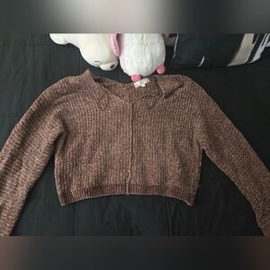 Cozy Brown Women's Sweater
